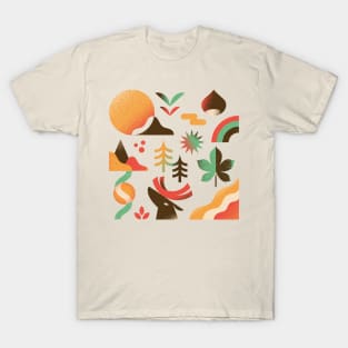 Autumn mountain landscape T-Shirt